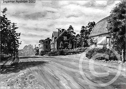 Storgatan i J&auml;rna